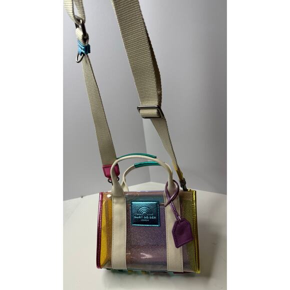 Kurt Geiger London extra small vinyl southbank tote bag - Picture 2 of 13